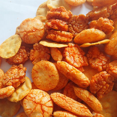 खरीदें मकई का आटा सेनबेई चावल पटाखा उच्च तापमान जापानी चावल कुकीज़ online manufacture