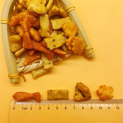 खरीदें जापानी विदेशी बेक्ड ग्रेन स्नैक फूड रोस्टेड ओरिएंटल कलरफुल मिक्स राइस क्रैकर्स online manufacture