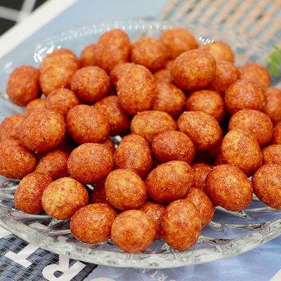 अच्छी कीमत बेक्ड लेपित मूंगफली नाश्ता बीआरसी सत्यापित मसालेदार कुरकुरे मिर्च स्वाद ऑनलाइन