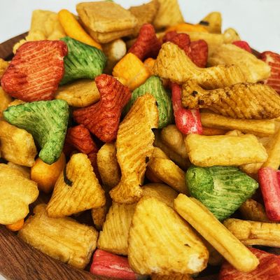 अच्छी कीमत कोरियाई मिश्रित चावल के पटाखे सभी उम्र के स्नैक्स फूड ऑनलाइन