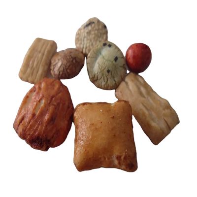 अच्छी कीमत प्रोटीन क्रंकी बनावट और मकई स्टार्च स्वाद के साथ सोडियम समृद्ध जापानी चावल क्रैकर ऑनलाइन