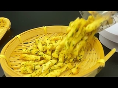 समुद्री शैवाल लंबे चावल पटाखा रोल