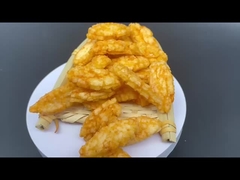 खस्ता चावल पटाखे समुद्री शैवाल करी मिर्च काली मिर्च स्वाद नाश्ता तला हुआ चावल पटाखा