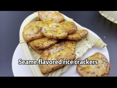 खस्ता चावल पटाखे समुद्री शैवाल करी मिर्च काली मिर्च स्वाद नाश्ता तला हुआ चावल पटाखा