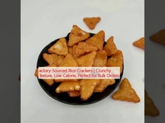 अभिनेता-स्रोत चावल के क्रैकर्स ♪ क्रंचिंग बनावट, कम कैलोरी, थोक आदेश के लिए एकदम सही